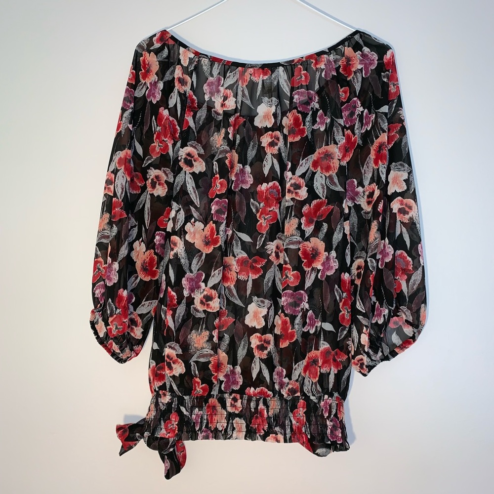 Loft Floral Blouse - Picture 4 of 5